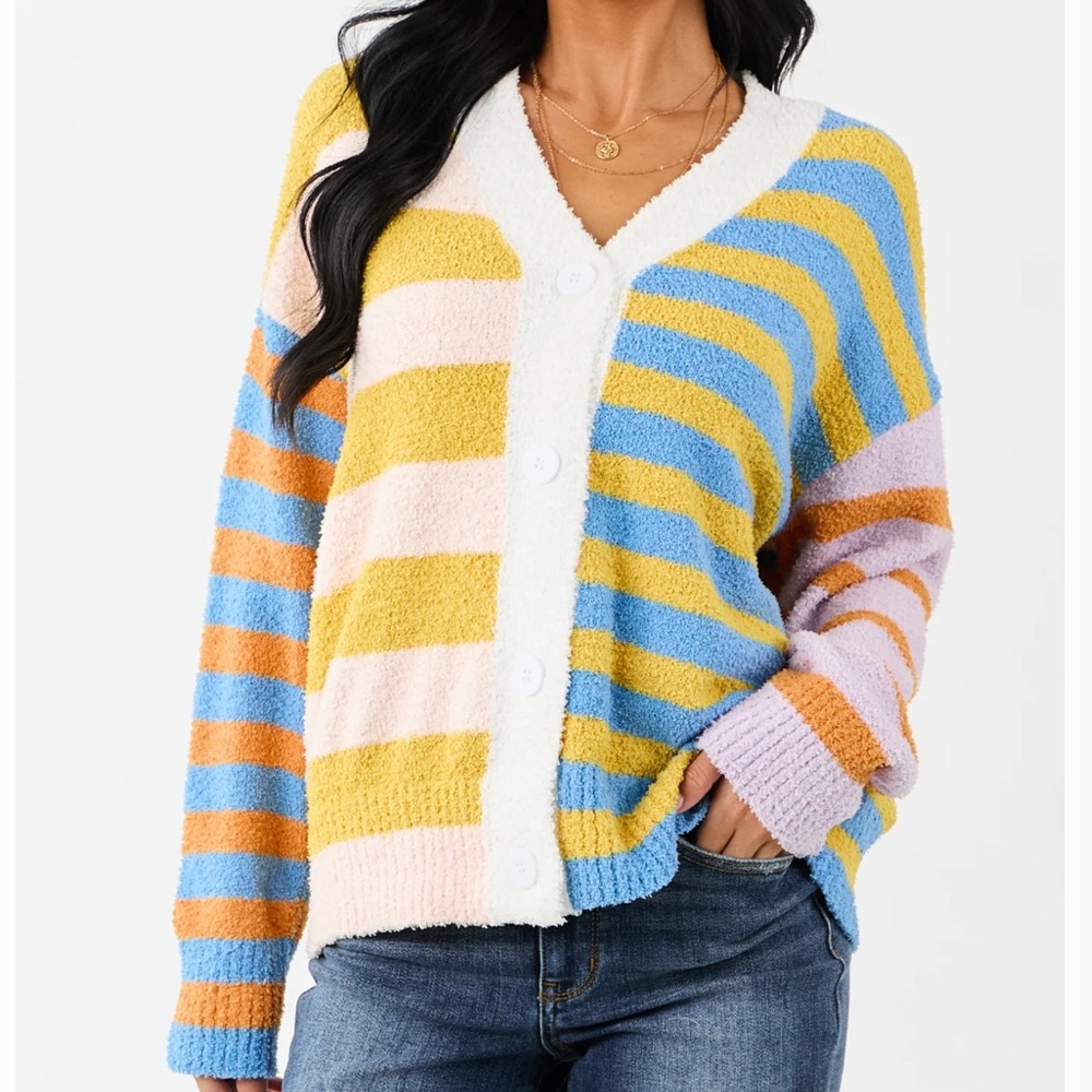 Striped Multicolor Women's Sweater